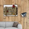 5D DIY Full Drill Diamond Painting Home Sweet Home Cross Stitch Embroidery