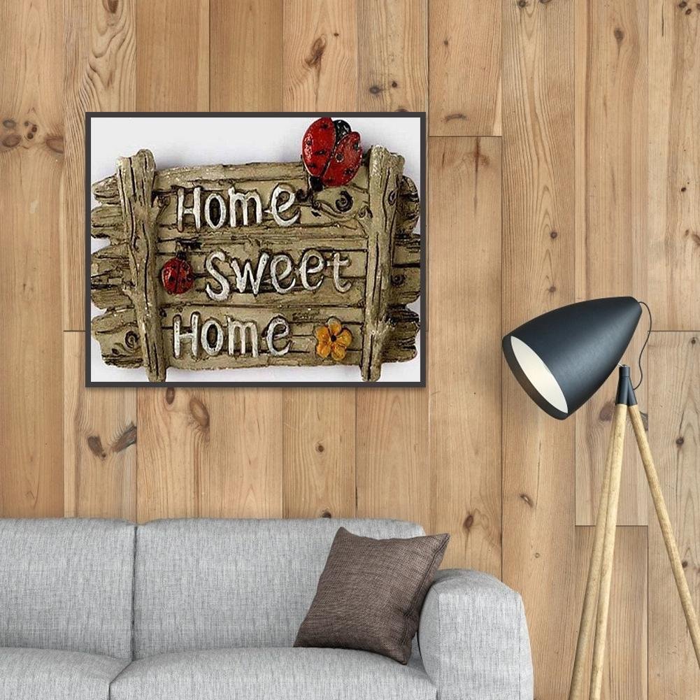 Diamond Painting - Full Round - Home Sweet Home