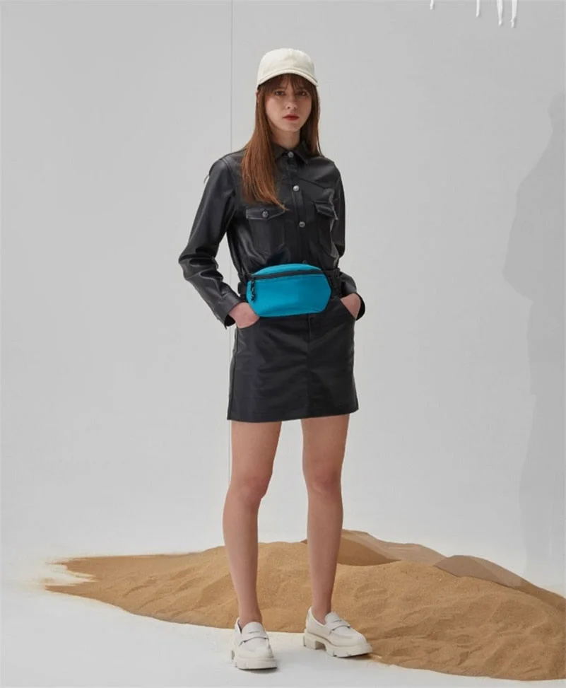 Meotina Women Loafers Shoes Genuine Leather Thick Heels Pumps Round Toe Causal Med Heel Ladies Footwear Spring Autumn Black 42