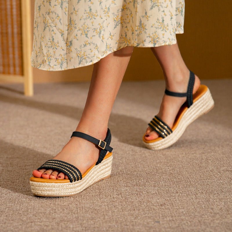 Summer Strap Chain Decorative Platform Fashion Sandals