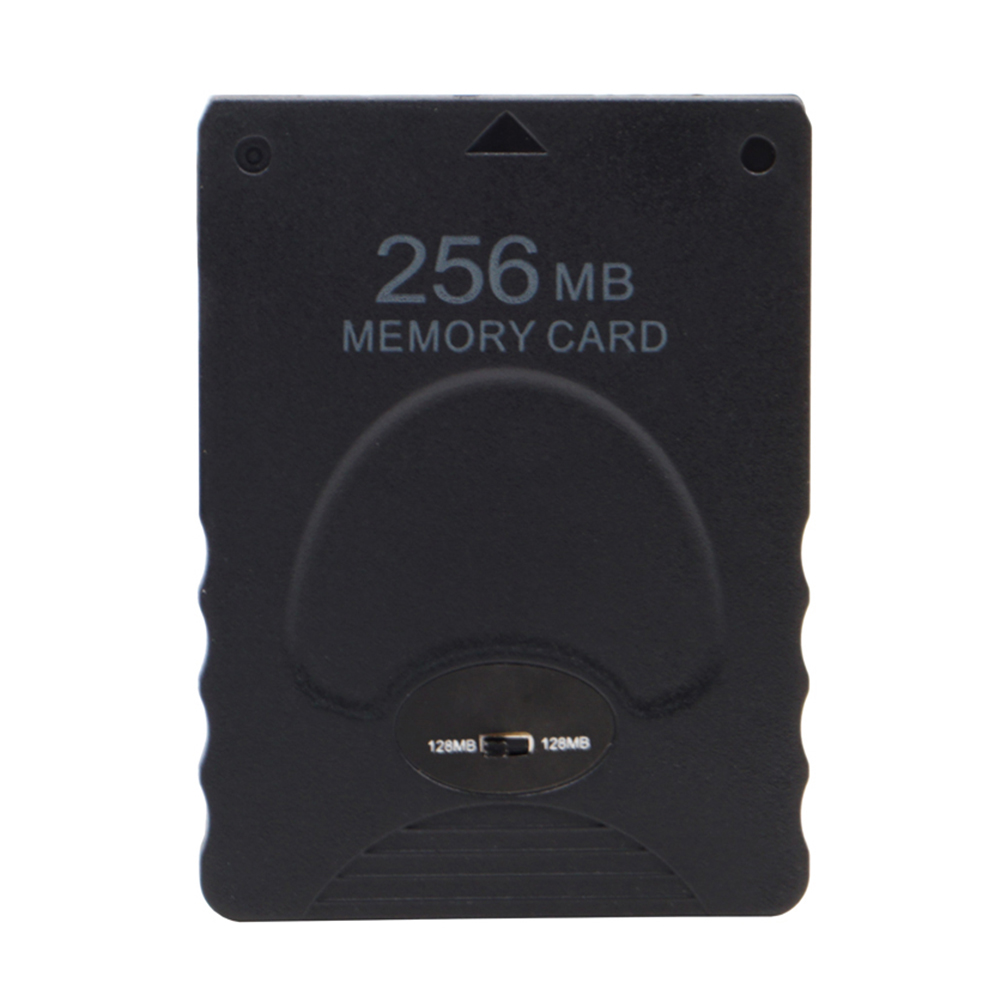 

256MB Console Data Storage Memory Card for Sony PlayStation 2 PS2, Black, 501 Original