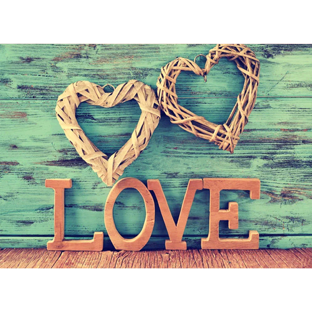 

Love Heart - Round Drill Diamond Painting - 40*30CM, 501 Original