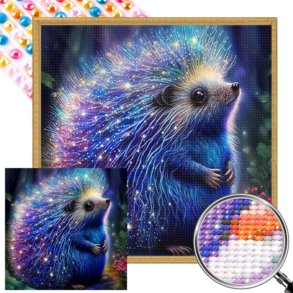 Partial AB Diamond Painting - Full Round Drill - Hedgehog(Canvas|50*50cm)