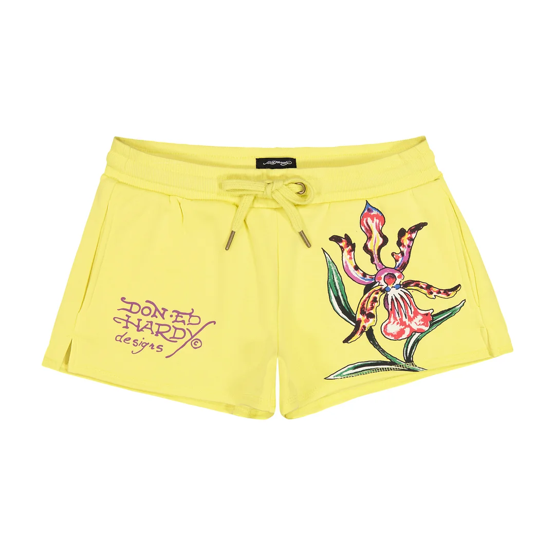 Orchid Fleece Short
