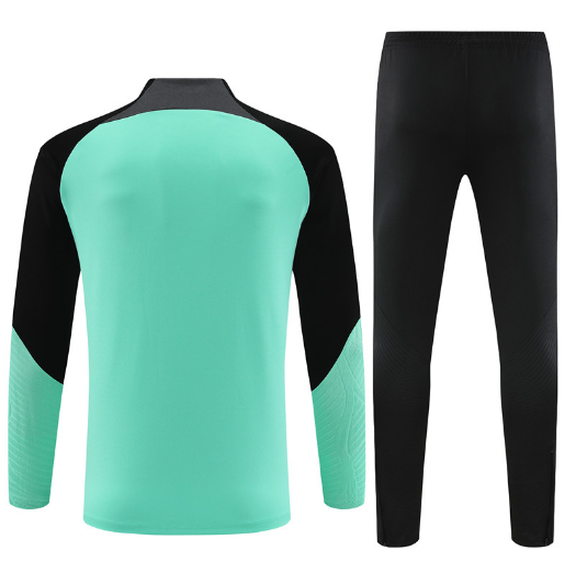 23/24 Chelsea Half-Pull Training Suit Jersey 1:1 Thai Quality Set Football Shirt 