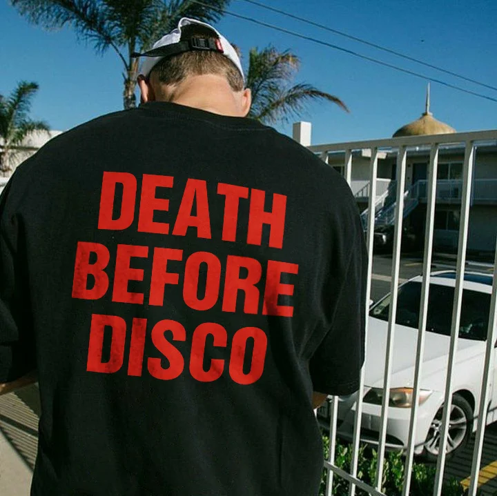 Death Before Disco T-shirt