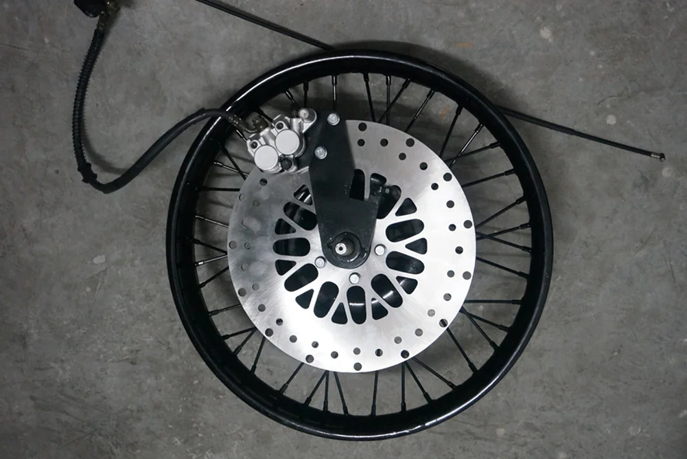 CJ750 Double disc front disc brake