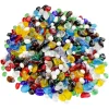 100g Handmade diy glass sand irregular glass beads creative material translucent glass mosaic art handmade accessories