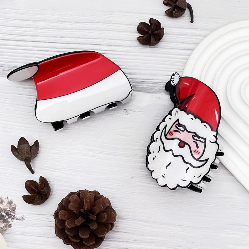 Christmas Cute Women’s Christmas Hat Santa Claus Arylic Hair Claws