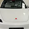 3pcs 3D Christmas Hat Car Decorative Stickers Waterproof for Automotive Exterior