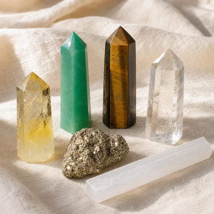 37Necklaces Prosperity Power Crystal Set