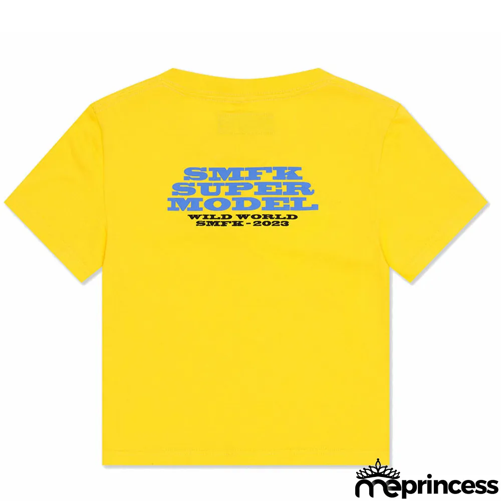 slim skinny Tee full cotton short ladies Crop short-sleeved t-shirt