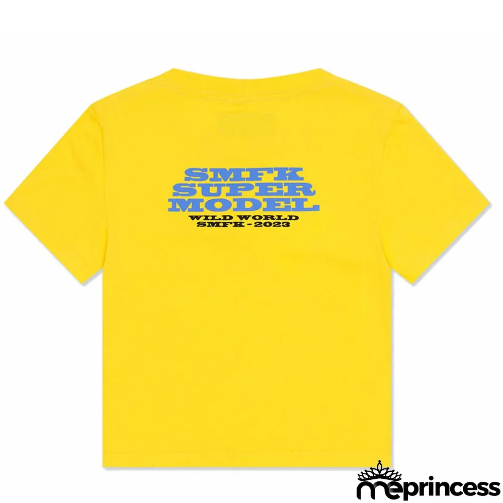 slim skinny Tee full cotton short ladies Crop short-sleeved t-shirt