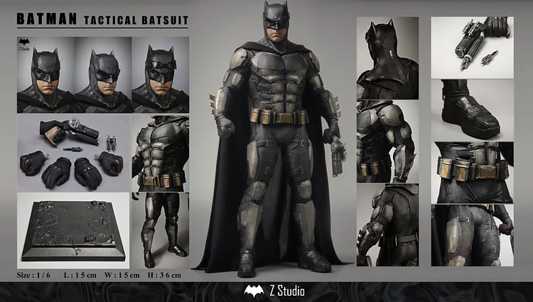 Z Studio - DC Batman Trilogy III JL Tactical Chinese Armor 1 Z Studio - DC Batman Trilogy III JL Tactical Chinese Armor 1