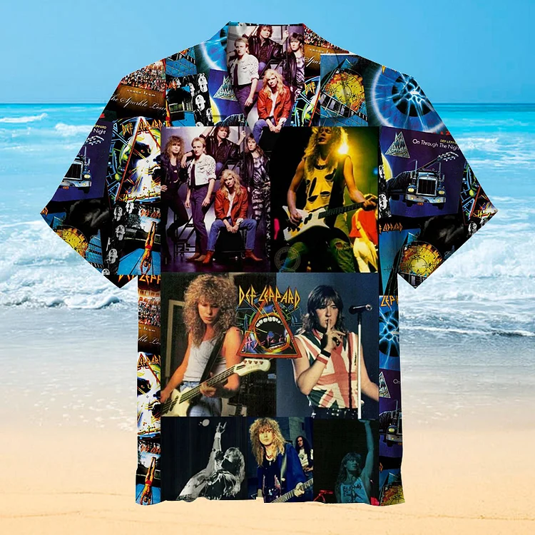 Def Leppard | Unisex Hawaiian Shirt