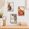 3pcs - Pansies & Poppies Flowers - Vintage Metal Signs(8*12Inch)