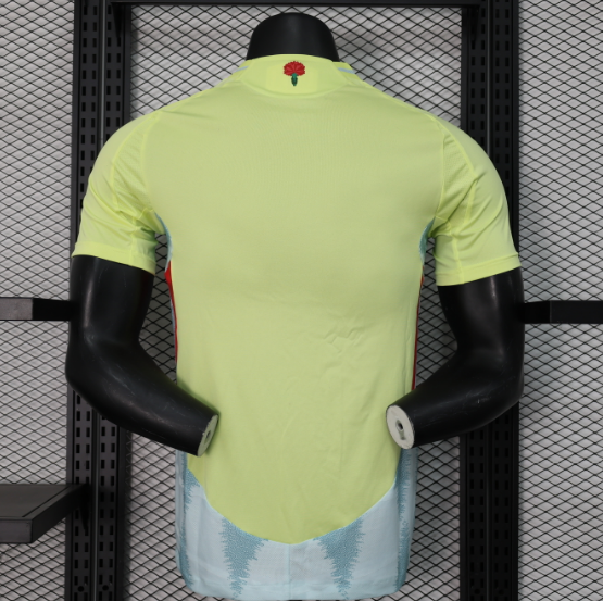 2024 Spain Home Player Version Men's Football T-Shirt Thai Quality