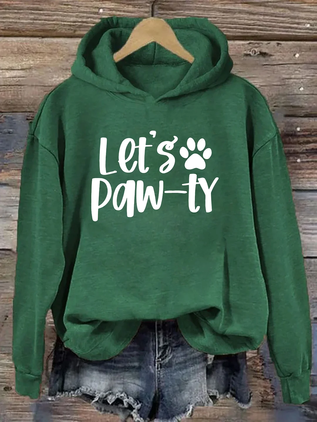 Let's Paw-ty Hoodie