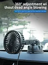Sucker Electric Car Fan 12V 24V USB Operated Fan for Truck SUV Sedan RV Van Boat