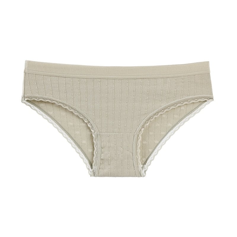 BANNIROU Cotton Underwear For Woman Female Panties High Quality Soft Lace Briefs For Woman Underwear Cotton 2021 New 1 Piece