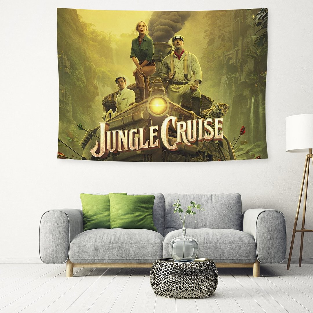 Jungle Cruise Tapestry Wall Hanging Background Tapestry Home Decoration