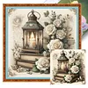 Candle Lights-11CT Stamped Cross Stitch 45*45cm/17.72*17.72in tapestrymarket