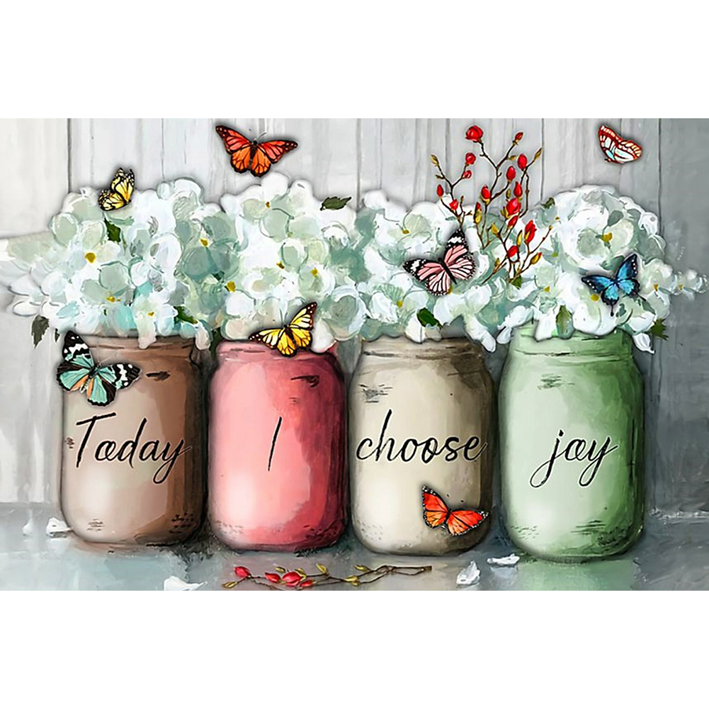 

English Sentence - Round Drill Diamond Painting - 50*40CM, 501 Original