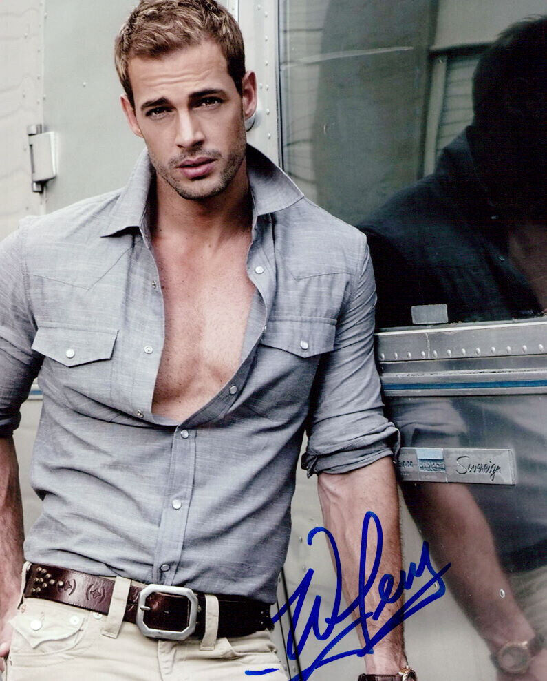 William Levy signed 8X10 Photo Poster painting