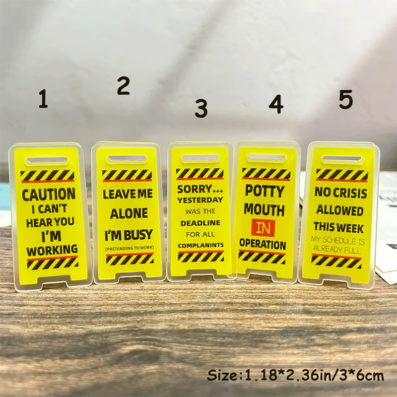 Funny Desk Signs 