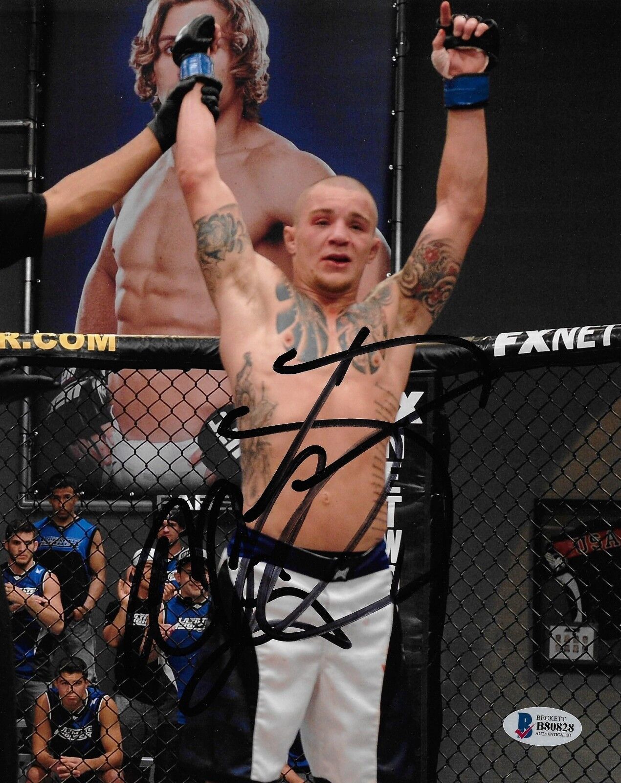 Andy Ogle Signed 8x10 Photo Poster painting BAS Beckett COA UFC Picture Autograph TUF 15 Fight