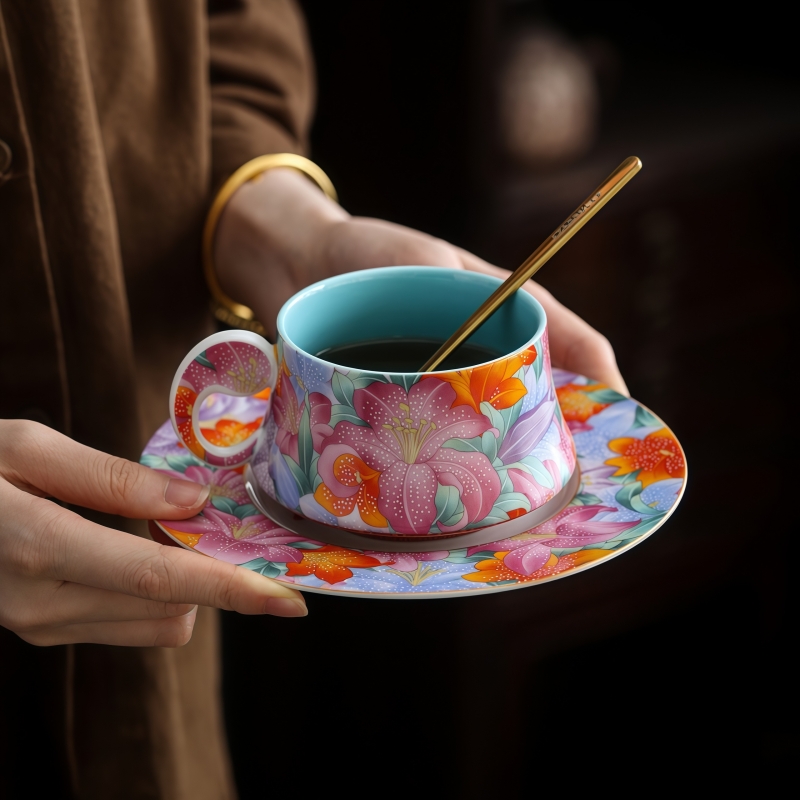 Artisan-Made Enamel Coffee Cups & Mugs