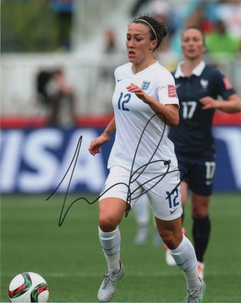 England Lucy Bronze Autographed Signed 8x10 Photo Poster painting COA A