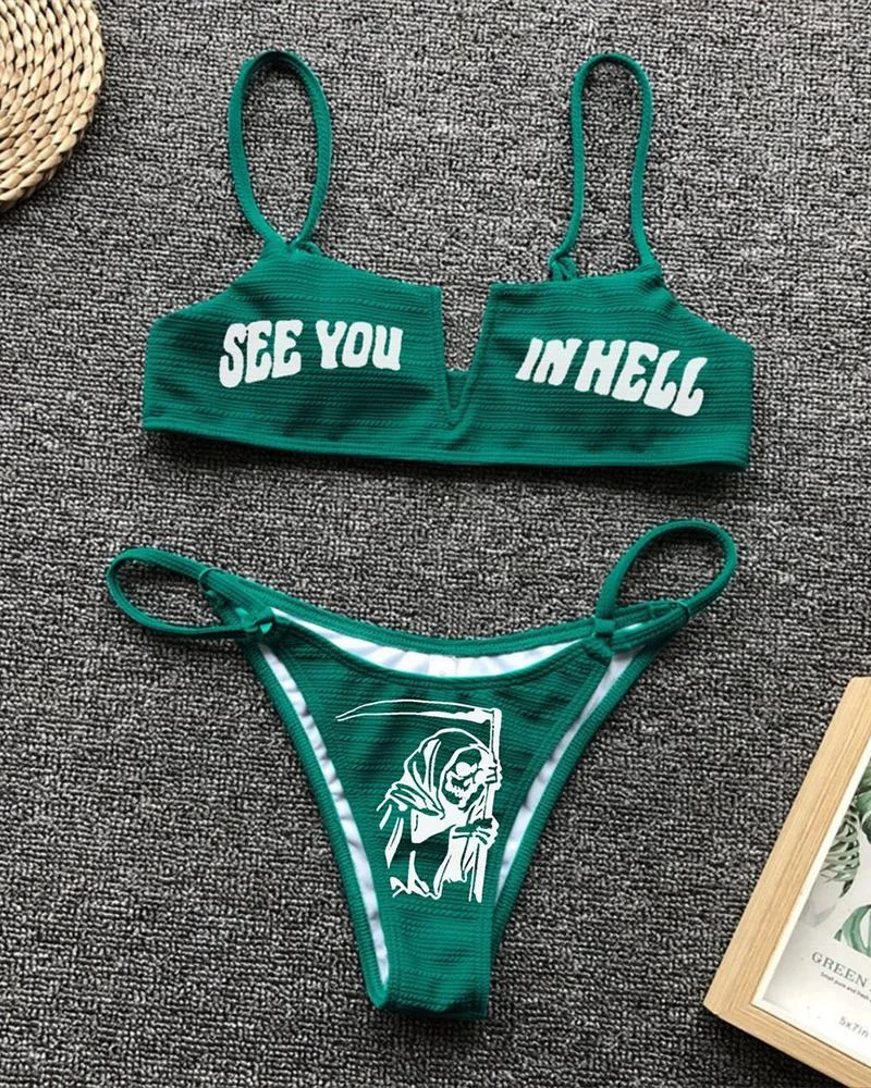 Women's bikini suits-120823