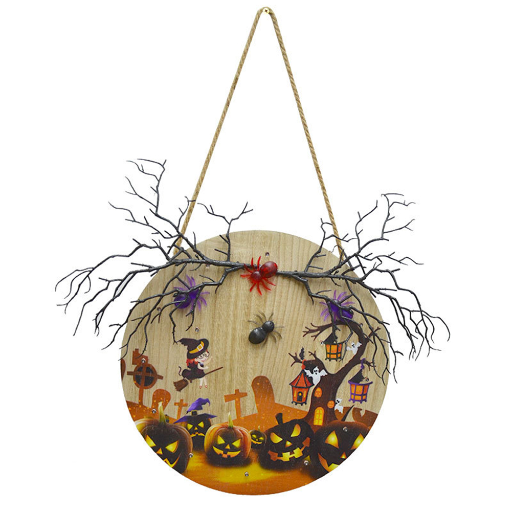 

Halloween Theme House Decor Props Door Hanging Pendants with Light Glowing, 501 Original