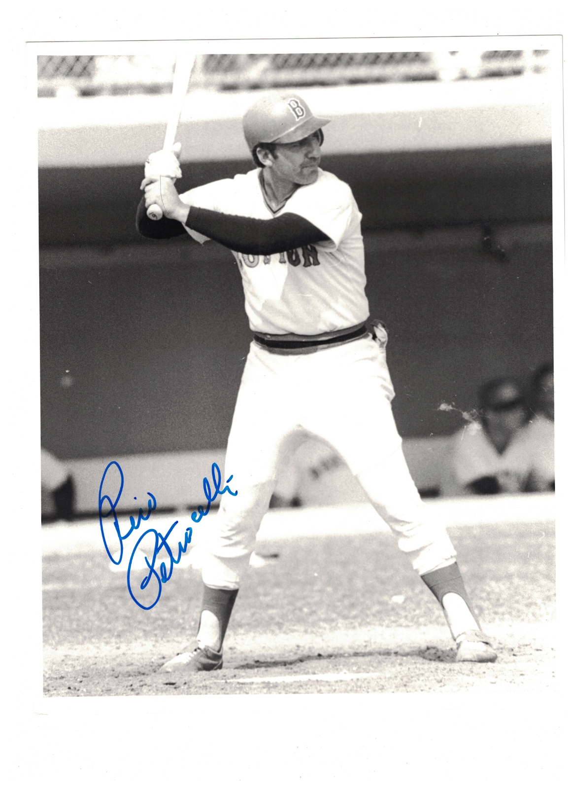 Rico Petrocelli Boston Red Sox Signed 8 x 10