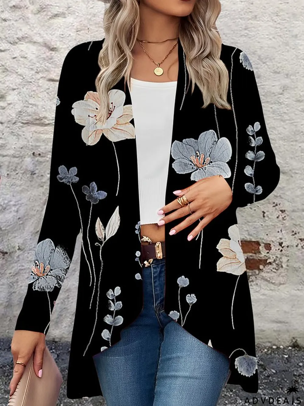 Casual Floral Kimono