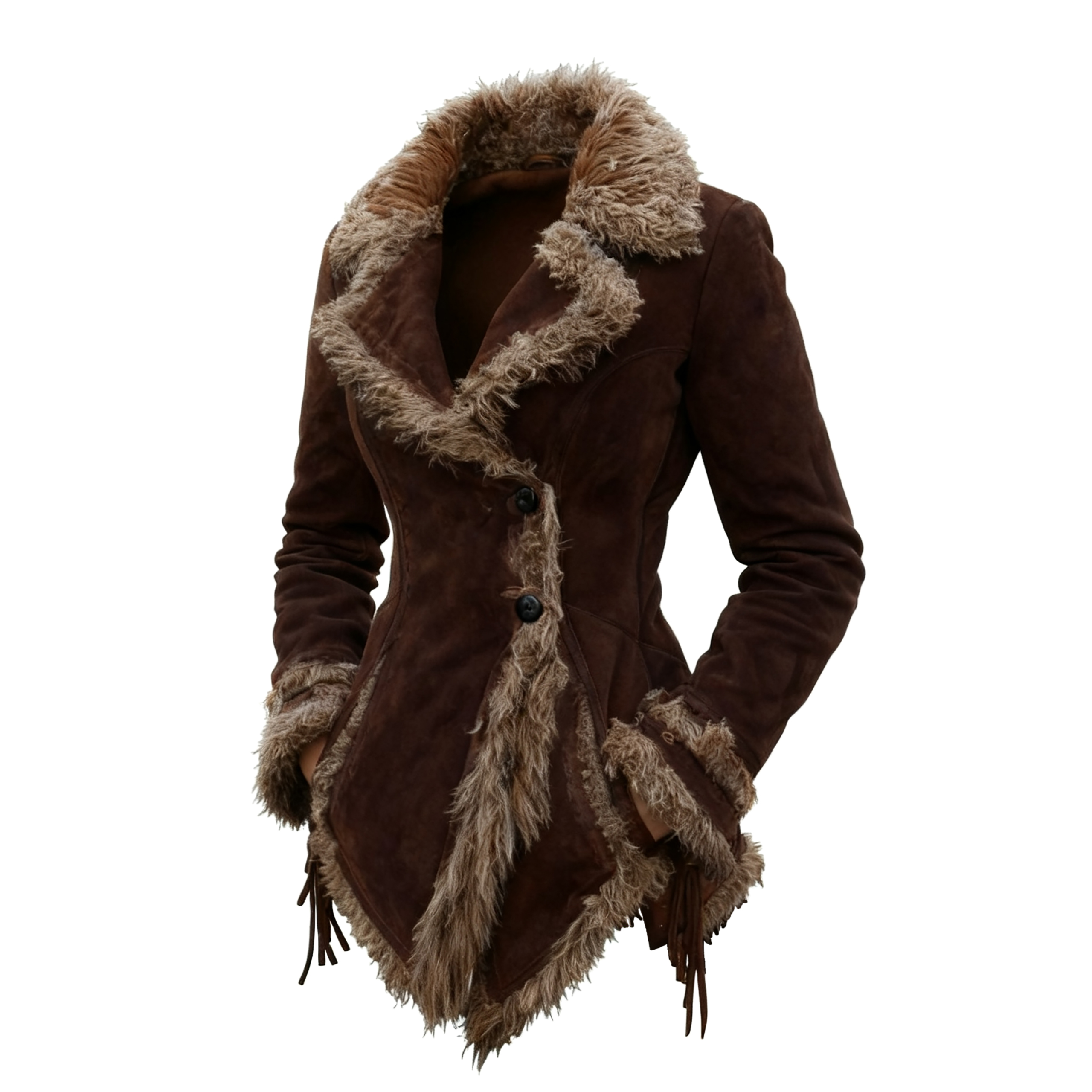  Stylish Shearling-Trimmed Jacket for Winter Outdoors