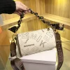 Novo estilo bolsa de cilindro impressão bolsa de moda