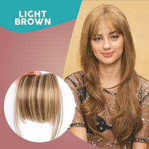 3D Clip-In Bangs Hair Extensions | 168DEAL