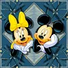 (Multi-Style) Disney Mickey Minnie-Full Round Diamond Painting 30*30cm