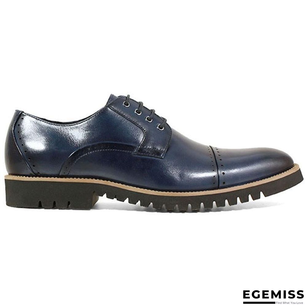 Men's Fashion Leather Derby Shoes | EGEMISS