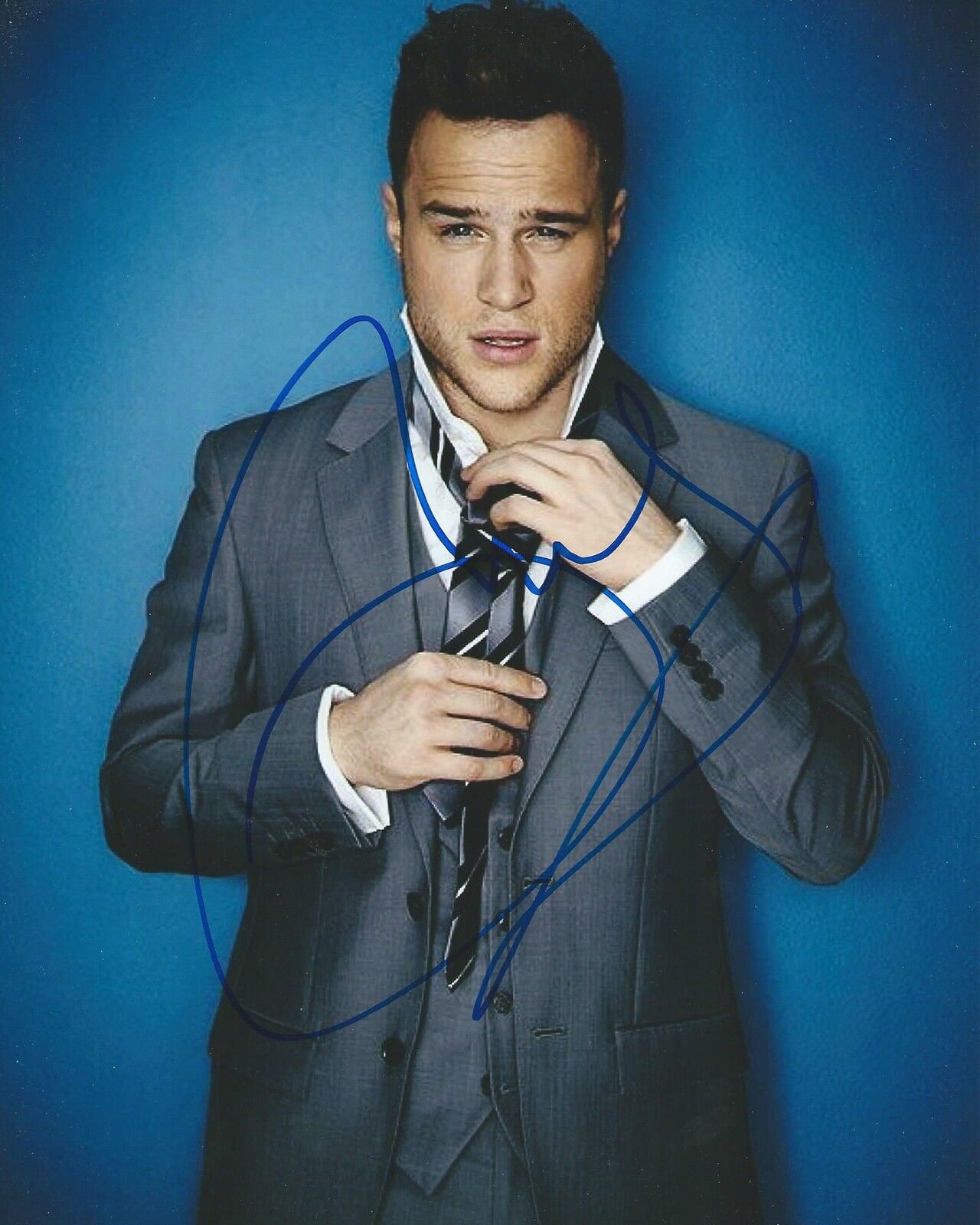 **GFA Heart Skips A Beat *OLLY MURS* Signed 8x10 Photo Poster painting AD3 COA PROOF!**