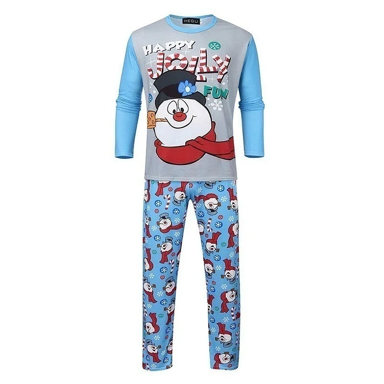 Matching Family Christmas Pajamas Holiday Sleepwear-elleschic