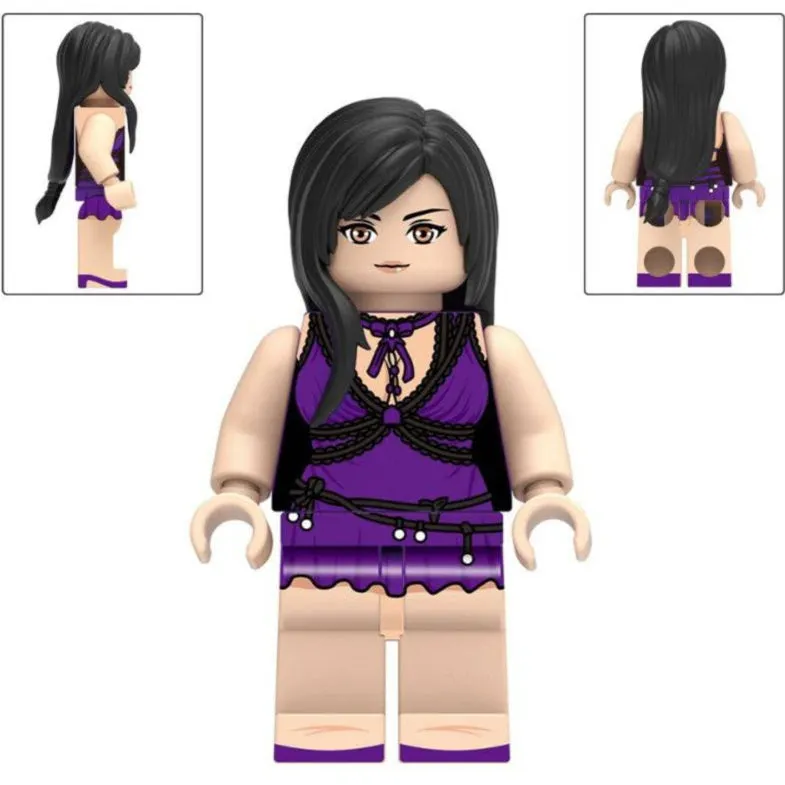 Tifa Lockhart from Final Fantasy VII Custom Minifigure Minifigure Bricks monstertoys