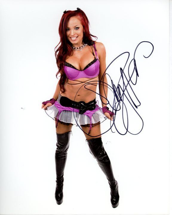 CHRISTY HEMME Signed Autographed Photo Poster painting WWF WWE DIVA