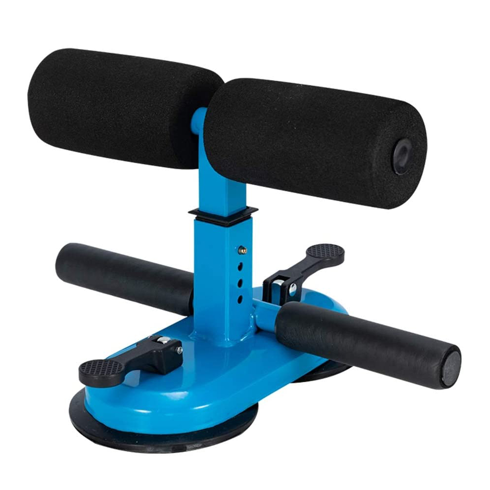 

Sit Up Bar Dual Suction Cup Sit-ups Bar Assistant Device Ankle Support Blue, 501 Original
