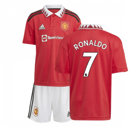 Maillot Manchester United Cristiano Ronaldo 7 Mini Kit Domicile Junior 2022/2023