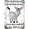 After all these years my wife still thinks I'm sexy - Vintage Metal Signs - 20*30cm/30*40cm