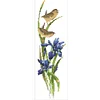 Bird Flower - 9CT Partial Beaded Cross Stitch Kit(16x53cm)