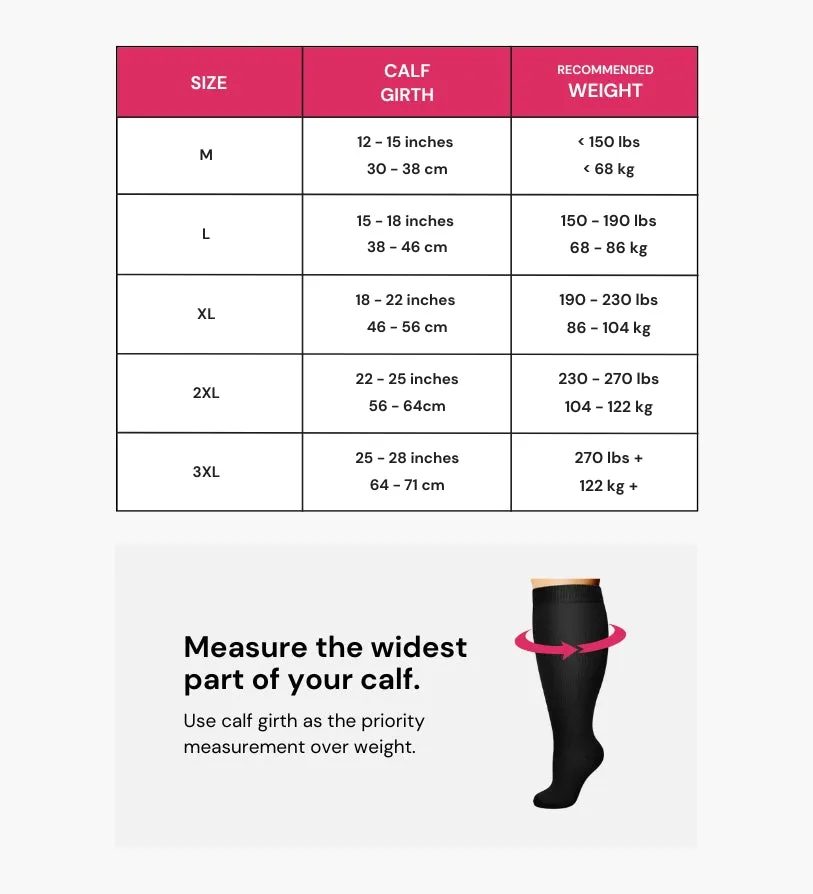 Everstride™ Advanced Wide Compression Socks For Pain Relief